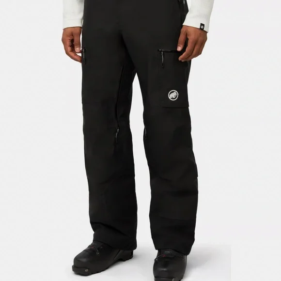 Mammut Mtn. Pro 2.0 3L GORE-TEX Pro HS Pants - Men’s Black - Picture 7 of 9